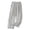 Grey, variant on Cotton Linen Pants for Women 2026 Spring Summer Loose Elastic Waist Wide Leg Flower Embroidery Beach Pants with Pockets