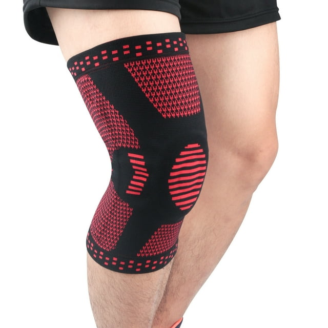 Protection de Sport Extérieure Genouillère Ménisque Protecteur Genouillères en Silicone Souple Genouillères de Sport
