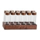 thumbnail image 2 of Bodegas de café de vidrio, contenedor de almacenamiento de granos de café, contenedor de alimentos rellenable 12 hoyos 22g, 2 of 9