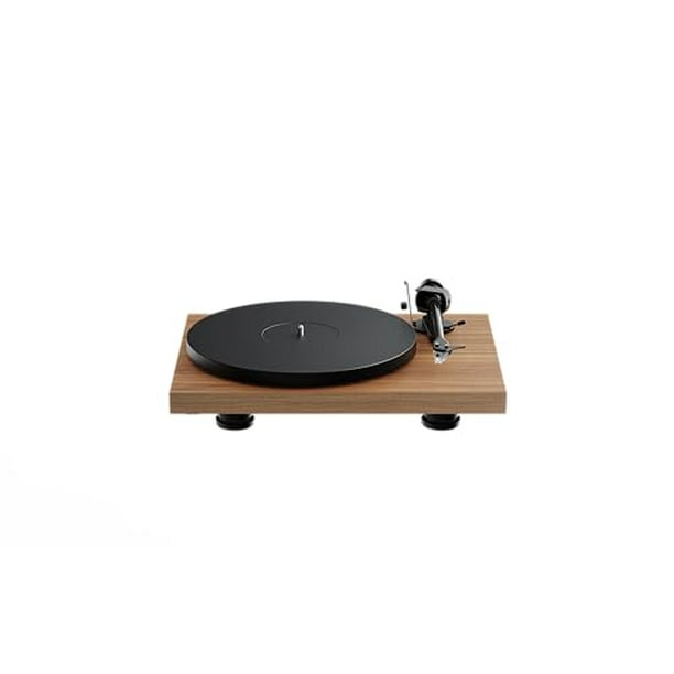 Pro-Ject Debut EVO 2, tocadiscos audiófilo de próxima generación con brazo de fibra de carbono, selección electrónica de velocidad y cartucho Pick it MM EVO premontado, fabricado en Europa (madera aut