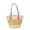 Beige, variant on ibiyuan Tote Bags For School Handmade Woven Straw Summer Shoulder Tote Bag for Women, Portable Travel Beach Vacation Handbag Birthday Gifts