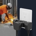 thumbnail image 5 of WarmHaven 3 Way Plug Adapter, 3 Plug Wall Adapter, 3 Prong, Grounded, 15A, 1875W, Multiple Plug Expander for Home, Outdoor, ETL Listed, Black, 3PACK, 5 of 6