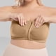 thumbnail image 2 of Sujetador sin tirantes con cierre delantero: comodidad para el día a día, nailon y spandex, versátil para todas las estaciones y conjuntos., 2 of 8