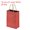 Red, variant on Unique Bargains 5.9'x3.1'x8.2' Paper Gift Bags with Handles, 25Pcs Gift Tote Favor Bags for Bridal Shower Festivals Party, Black