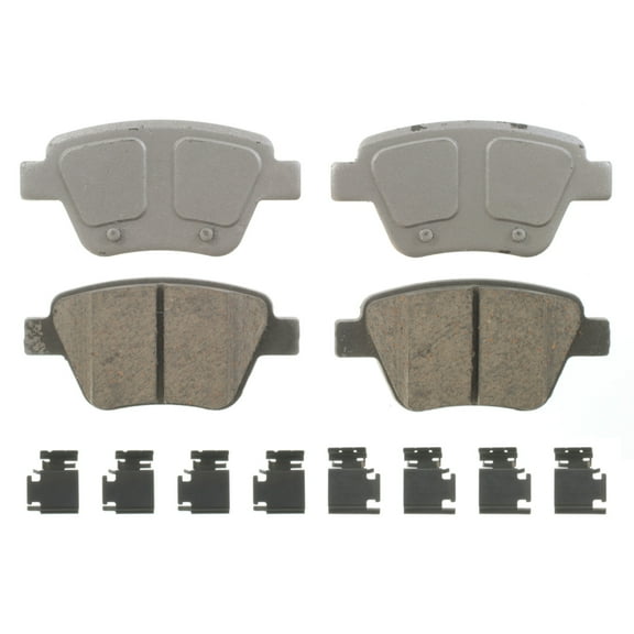 Wagner Brake ThermoQuiet Ceramic Disc Brake Pad Set Fits select: 2010-2018 VOLKSWAGEN JETTA, 2012-2015 VOLKSWAGEN PASSAT