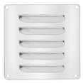 thumbnail image 4 of FESTFENDS Stainless Steel Louvered Air Outlets Silver 1Set 4.7X4.7X0.2In, 4 of 8