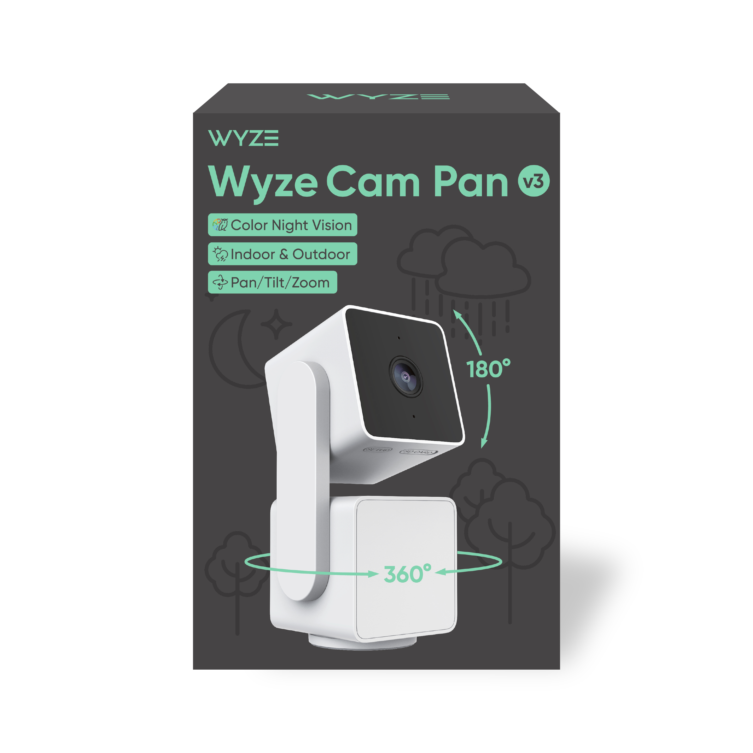 Wyze Cam Pan v3 1080p Wi-Fi Security Camera with Pan & Tilt photo 2