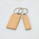 thumbnail image 2 of 20Pcs Wood Engraving Blanks Rectangle Blank Wooden Key Chain Wood Blanks for Keychains (Width:1.22 I, 2 of 5