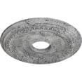 thumbnail image 3 of Ekena Millwork 18 5/8"OD 4"ID x 1 1/8"P Classic Ceiling Medallion (Fits Canopies up to 12 3/4"), Hand-Painted Ultra Pure White Crackle, 3 of 7