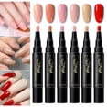 thumbnail image 4 of SDOHIG Water Nail Polish Pen Set, 6 Colors, Air Dry Nail Art Pens, No UV Lamp Needed, Quick-Drying & Long-Lasting, Non-Toxic & Easy Removal, Precision Tip, 5ml Each Style C, 4 of 8