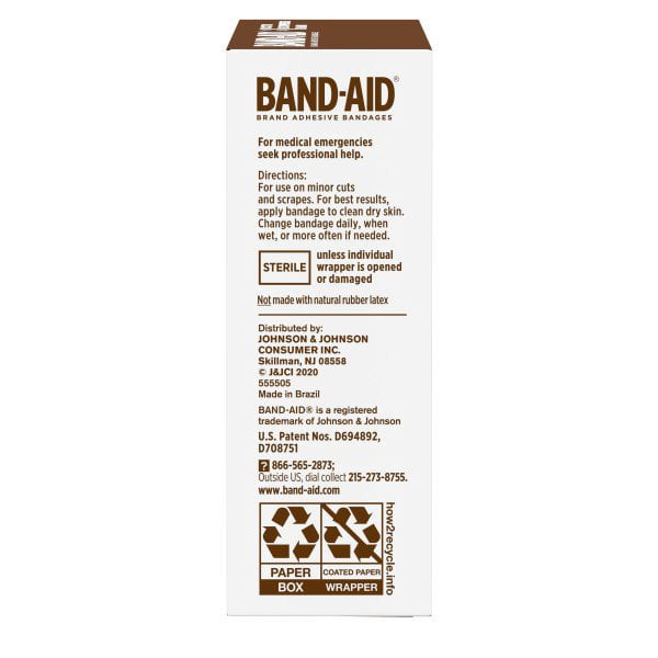 Band-Aid Brand OurTone Adhesive Bandages, BR65, 30 ct (Pack of 6)