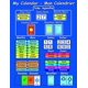 thumbnail image 1 of EL PRIMER Y ÚNICO CALENDARIO INFANTIL BILINGÜE - Calendario magnético educativo en inglés y francés. Tablero de limpieza rígido con imán para colgar en la nevera o cable para colgar en la pared. My Calendar - English French 634654399915, 1 of 1