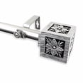thumbnail image 4 of Ophelia 1" Curtain Rod-Color:Mahogany,Size:160-240", 4 of 4