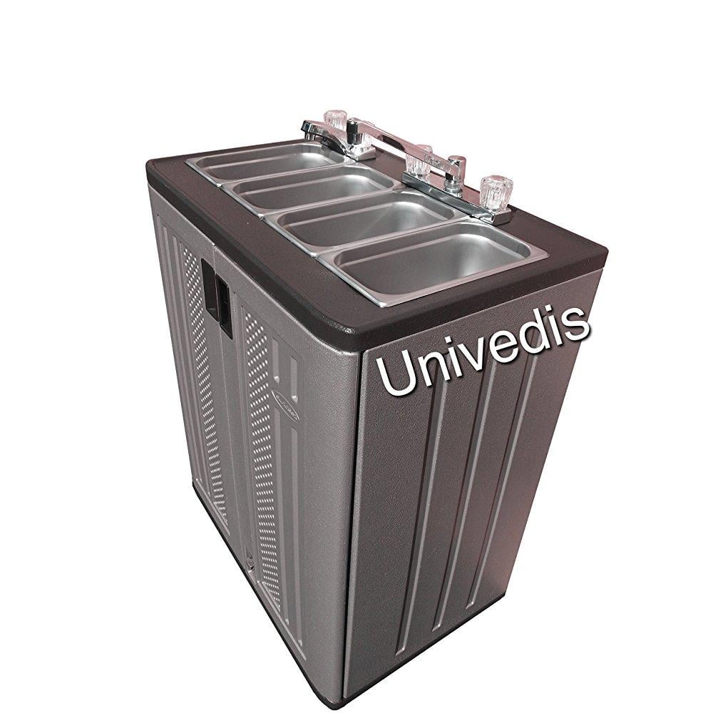 Portable sink self contained triple sink plus handwash sink original