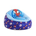thumbnail image 2 of Marvel Spidey & Friends Toddler Round Beanbag Chair, Blue, 2 of 5
