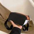 thumbnail image 1 of LNGOOR Mini Square Bag Colorblock With Zipper Adjustable Strap, 1 of 7