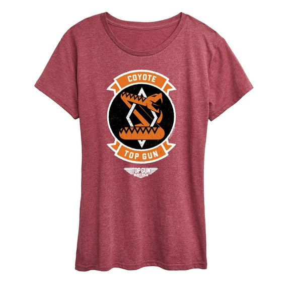 Top Gun: Maverick - Coyote Badge - Women's Short Sleeve Graphic T-Shirt