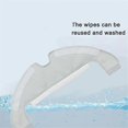 thumbnail image 3 of 20PCS Mop Cloths for D10s Plus Robot Vacuum Cleaner Replaceable Washable Cleaning Rag, 3 of 5