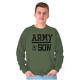 thumbnail image 5 of US Army Son Military Star Logo Men's Crewneck Sweatshirt Brisco Brands S, 5 of 6