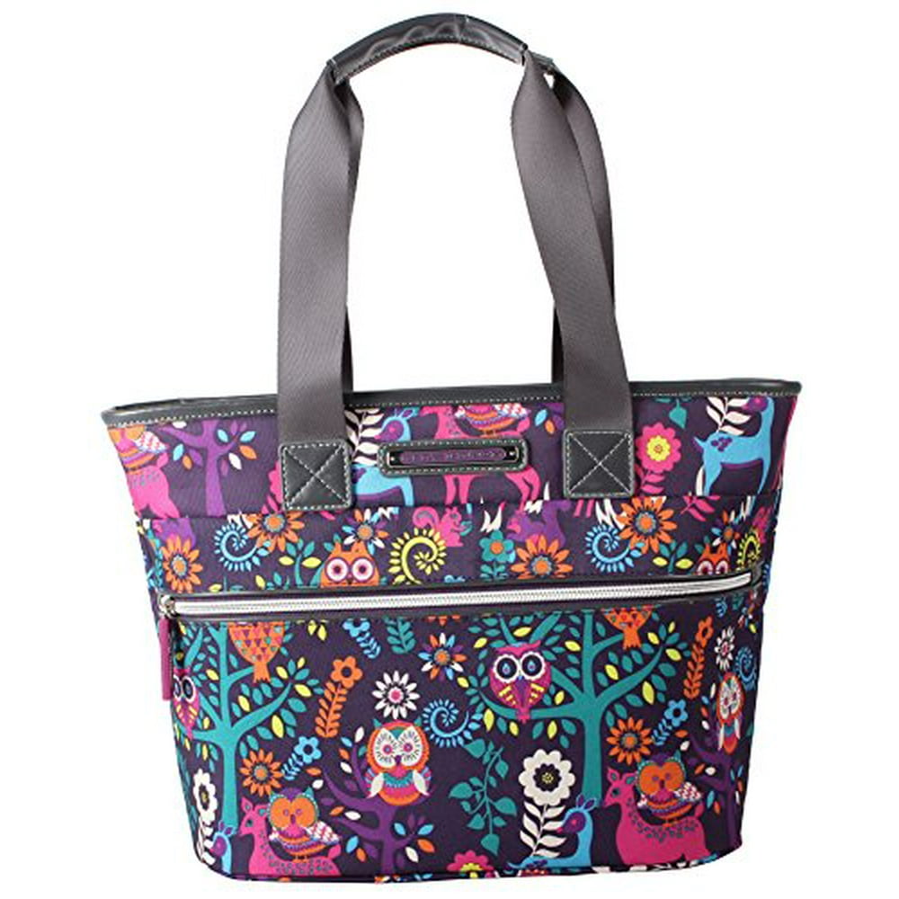 Lily Bloom Large Insulated Lunch Cooler/Tote with PacknGo Containers