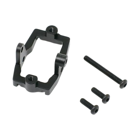 hengtong RC Servo Mount Parts Accessories Upgrade Parts for 1/18 Hobby Car DIY Accs Black