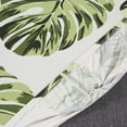 thumbnail image 6 of Set of 4 Dining Chair Covers, Stretch Spandex Dining Room Protector Slipcovers (Style 55, Green Leaves), 6 of 6