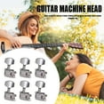 thumbnail image 5 of fankhu 6pcs String Tuning Pegs Semiclosed Machine Heads for Folk Guitar (Right), 5 of 9