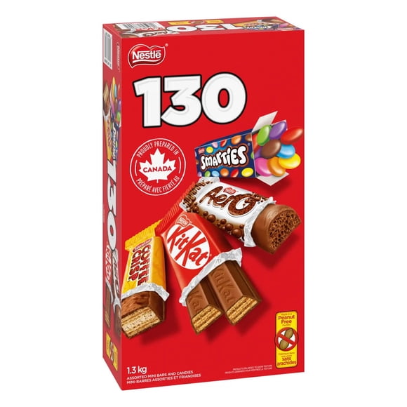NESTLE 1.3kg Mini Halloween Assorted Bars- 130 Pack