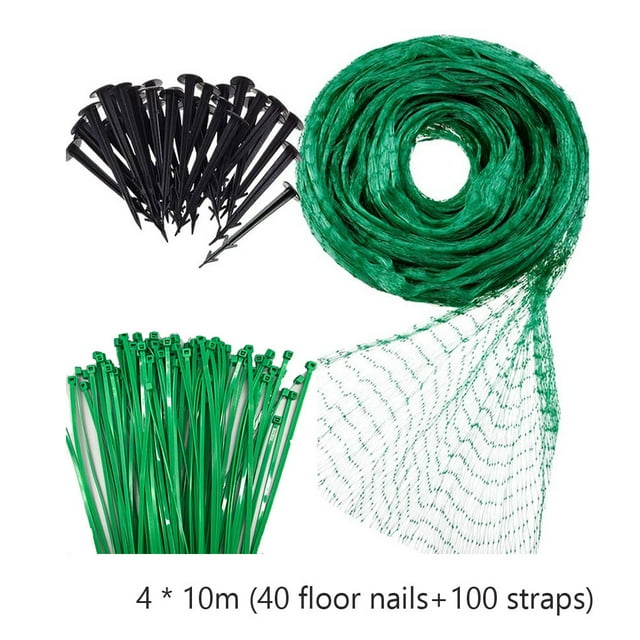 Filet Anti-Oiseaux pour Plantes de Jardinage Filet de Cerf Ciel Nylon Filet de Protection Multifonctionnel pour Légumes Barrière Résistante à l'Usure Type4
