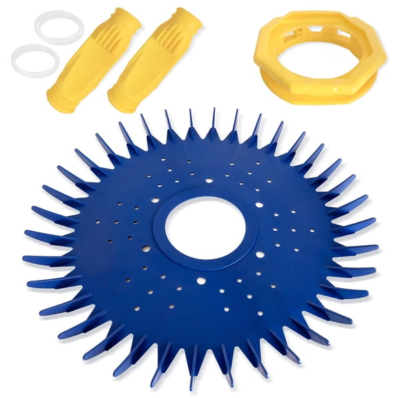 Pool Cleaner W70329 Finned Disc, W69698 Diaphragm , W70327 Foot Pad Kit Replacement - Compatible with Zodiac Baracuda G2,G3 or G4, Ranger 1500 Models, etc