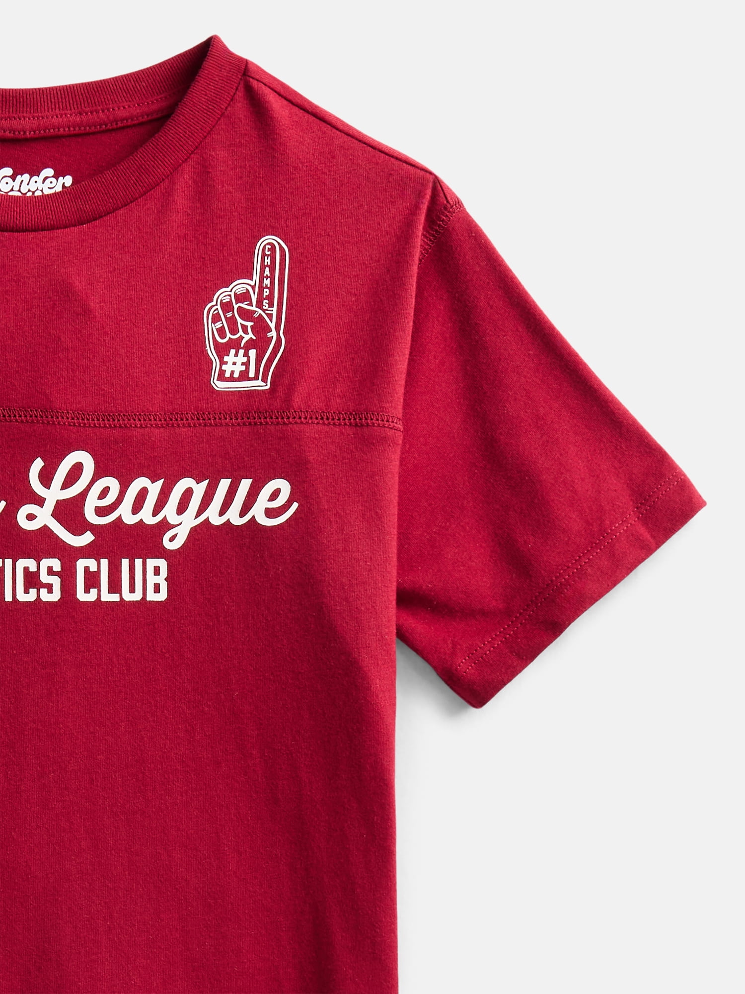 Wonder Nation Little Boys' Graphic Tee with Short Sleeves Sizes 4-10