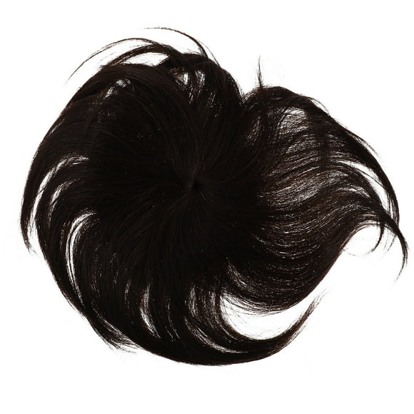 MasteelfCA Hair Bangs Hairpiece Fake Straight Hair Bang Hair Invisible Replacement Piece