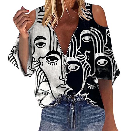 

KI-8jcuD Women Floral TShirts Boho Tops Casual Button Neckline Shirts Blouses Long Sleeve Tee Shirts Sleeve Shirt T Neck Tops for Women Acting Pro Skirt Pajama Shirt Women Long Sleeve Girls Plus Sweat