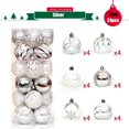 thumbnail image 3 of 2024 24pcs Color 6cm/2.4Inch Christmas Decoration Ball Tree Pendant Ornaments Shiny Bauble Ball For Home Bar Party Decoration, 3 of 5