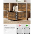 thumbnail image 3 of SONGMICS Organizador de Tela con Asa 6 Piezas 33x33x33 cm Plegable para Ropa, 3 of 5