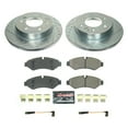 thumbnail image 3 of PowerStop Rear Z23 Evolution Sport Carbon-Fiber Ceramic Brake Pad and Drilled & Slotted Rotor Kit Fits: MERCEDES-BENZ Select Models K8655, 3 of 10