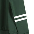 thumbnail image 3 of POINTERTECK Womens Patchwork Pullover Hoodies Drawstring Long Sleeve Hooded Sweatshirts Blouses Tops, 3 of 4