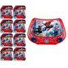 Marvel Classic Handheld Water Game (8 Units Spiderman) Superhero Spiderman Style. Water Ring Arcade Toy Just Add Water. Stress Relief Fidget Toy for Kids and Adults. Party Game Toy. W-B-6901-8