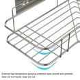 thumbnail image 6 of Deago Corner Shower Caddy Stainless Steel Wall Mounted Bathroom Shelf with Adhesive Storage Organizer for Toilet Dorm Kitchen (Silver), 6 of 9