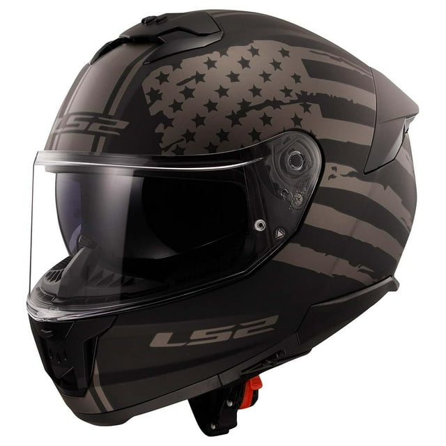 Casco Integral para Motocicleta LS2 Stream II con Pantalla Solar Mate