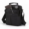 thumbnail image 3 of Neovista Unisex Crossbody Shoulder Bag, Adjustable Straps, Crossbody Bag, Black, 1-Piece, 3 of 7