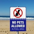 thumbnail image 4 of Swim At Your Own Risk Pool Sign Vintage for Swimming Pool Beach Decor Safety, 4 of 7