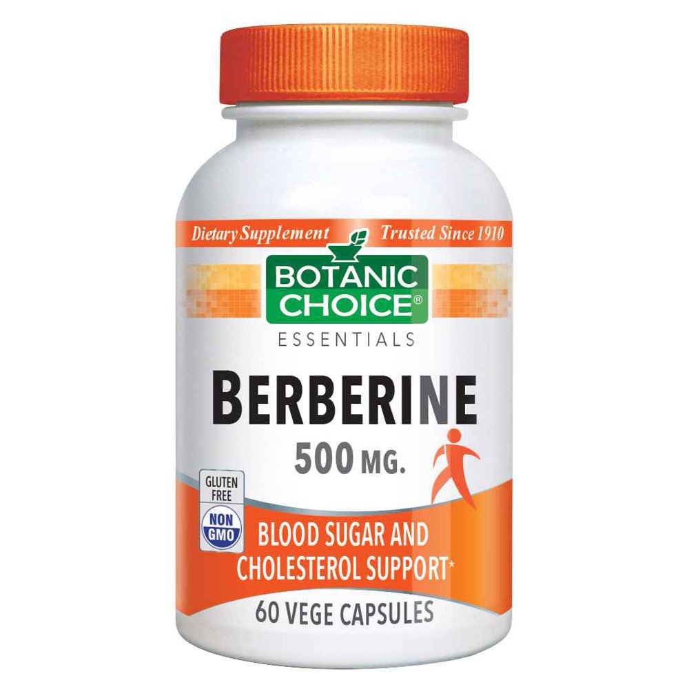 Botanic Choice Berberine 500 Mg.,60 Vegetarian Capsules