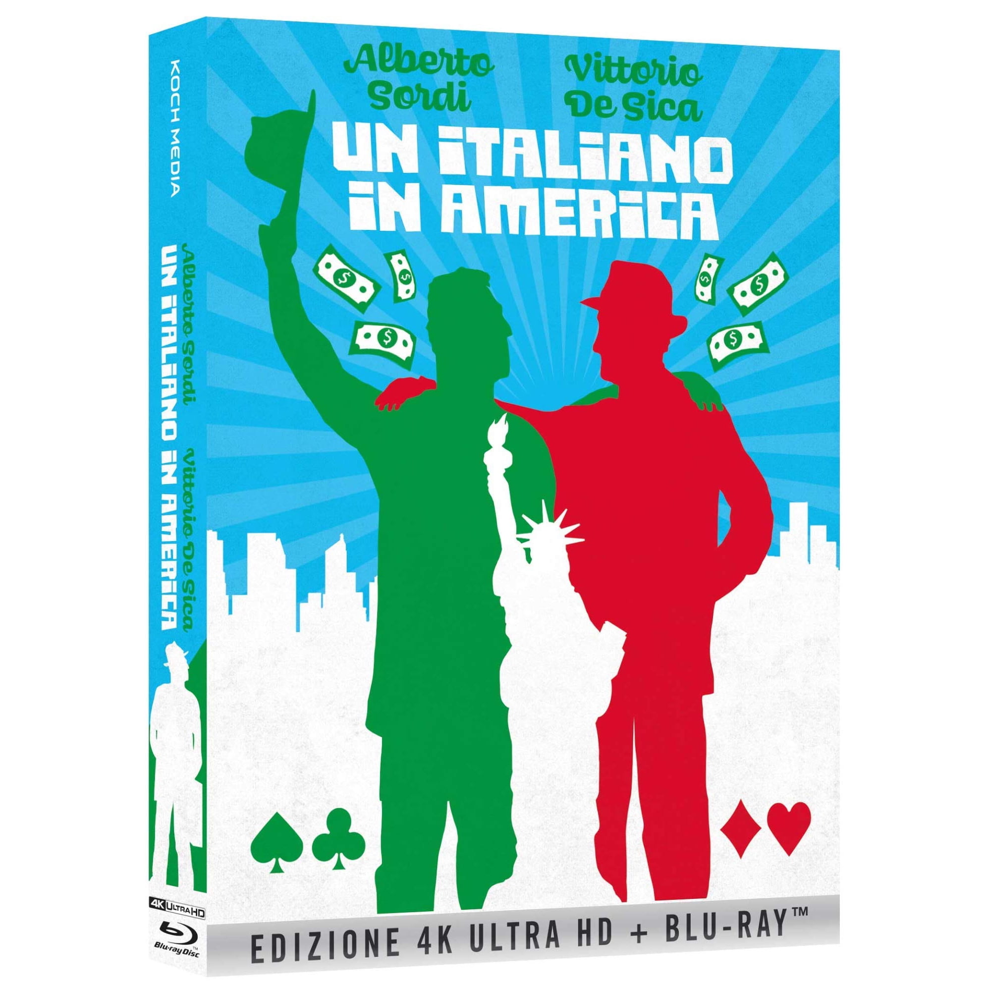 Un Italiano in America (4k+Br) (4K Ultra HD) Sordi De Sica V. Sordi Alberto