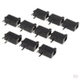 thumbnail image 1 of 20pcs DC Power Supply Socket PCB Conector de Montaje 3.5mmx1.35mm, 1 of 9