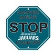 thumbnail image 1 of Fremont Die 90536 Jacksonville Jaguars Plastic Stop Sign, 1 of 1