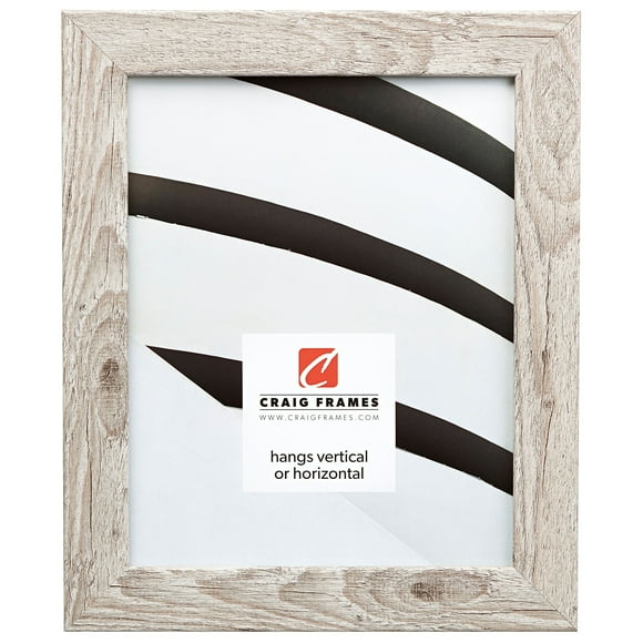 Craig Frames 26690 13 by 19-Inch Picture Frame, Smooth Wrap Finish, 1.25-Inch Wide, Restoration White