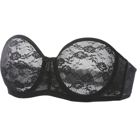 Women's No Padding Strapless Lace Bra Underwire Multiway See-Through | Walmart Canada