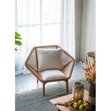 modern teak leisure chair with product