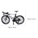 thumbnail image 3 of 1 pieza de escritorio adorno elegante tablero artesanía ornamento casa modelo simulación bicicleta, 3 of 4